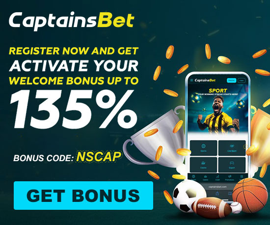 Captainsbet Ghana Mobile Welcome Bonus